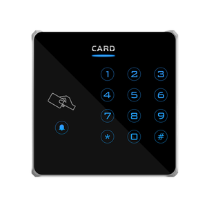 Новый ультратонкий считыватель карт доступа с подсветкой ABS, Wiegand26/34, <span class=keywords><strong>RFID</strong></span> 13.56 МГц, для контроля доступа и считывания смарт-карт - Product Image 4