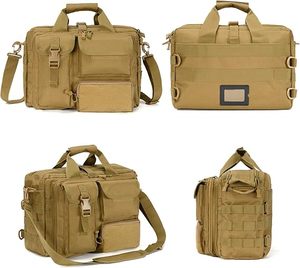 Hot bán tùy chỉnh công suất lớn dễ dàng mang theo thực tế phong cách Vali máy tính xách tay chiến thuật Messenger Vai Túi công cụ Túi - Product Image 2