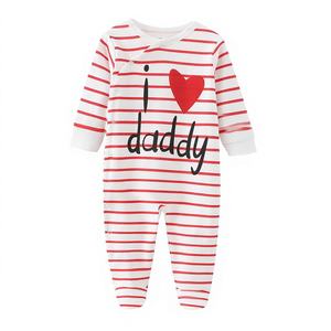 Mameluco Enterizo con Cierre <span class=keywords><strong>de</strong></span> Botones a Presión para Bebés y Niños Pequeños, <span class=keywords><strong>de</strong></span> Algodón, para Recién Nacidos, Niñas y Niños - Product Image 1