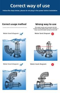 <span class=keywords><strong>Pompe</strong></span> submersible à tête haute 4 pouces 4kw avec grand débit Matériau plastique-acier Haute pression - Product Image 5