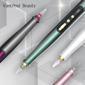Nuovo Arrivo 2025 Vantrend Beauty VC-15R 35000RPM Trapano per Unghie Portatile Wireless con Motore in Alluminio Spazzolato di Alta Qualità - Product Image 1