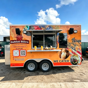 Camion de restauration pour burritos avec cuisine mexicaine professionnelle et station de préparation de plats chauds pour les entreprises de restauration de rue - Product Image 2
