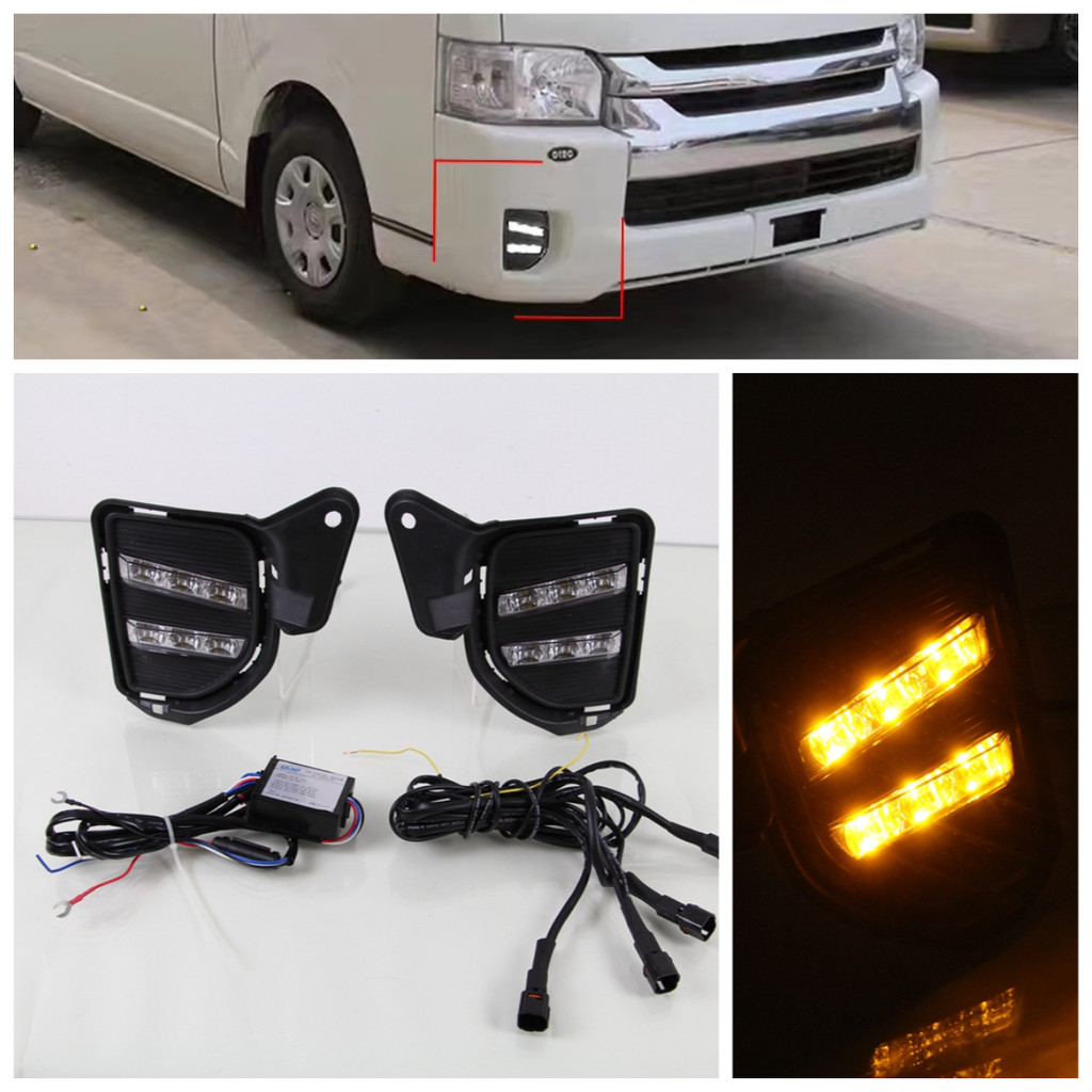 Modèle à quatre lampes Deux couleurs/blanc + jaune