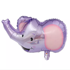 Globo de Helio con Forma de Cabeza de Animal de Dibujos Animados de Tamaño Mediano, Tigre, <span class=keywords><strong>Mono</strong></span>, Cebra, Jirafa, Vaca, Decoración para Fiesta de Cumpleaños - Product Image 5
