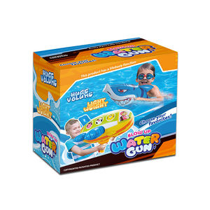 户外 KSF 品牌 ABS 塑料充气气球鲨鱼恐龙超级水枪玩具，适合儿童夏季海滩泳池玩耍 - Product Image 4