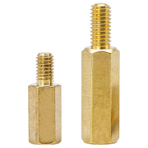 Baiguluo Hexagonal Brass Standoff M2 M2.5 M3 PCB Support Pillar Heavy Copper Component - Product Image 1