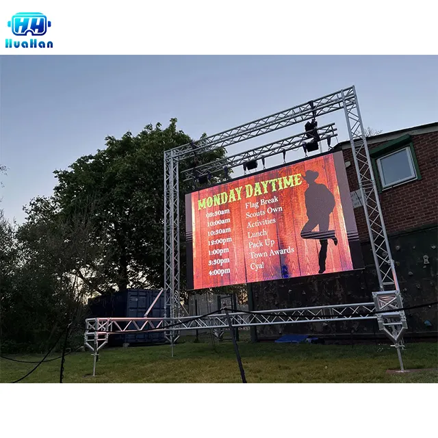 Commercial advertising display led p2.91indoor led screen module 500x1000 outdoor screen p12