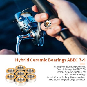 Rodamiento de Bolas Híbrido de Cerámica Flyleopard S688 8x16x5mm con Sellado de Goma para Carretes de Baitcasting - Product Image 4