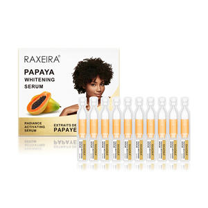 Suero Blanqueador de Piel de Papaya al por Mayor, Ampolla con Ácido Kójico, Eliminador de Manchas Oscuras, Cuidado de la Piel de los Nudillos Oscuros, Suero Facial Blanqueador de Papaya - Product Image 1