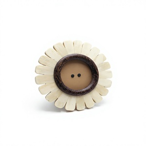Cadre photo artisanal en os incrusté et résine, impression UV/découpe personnalisée – Décoration de mariage écologique pour table, intérieur de luxe - Product Image 2
