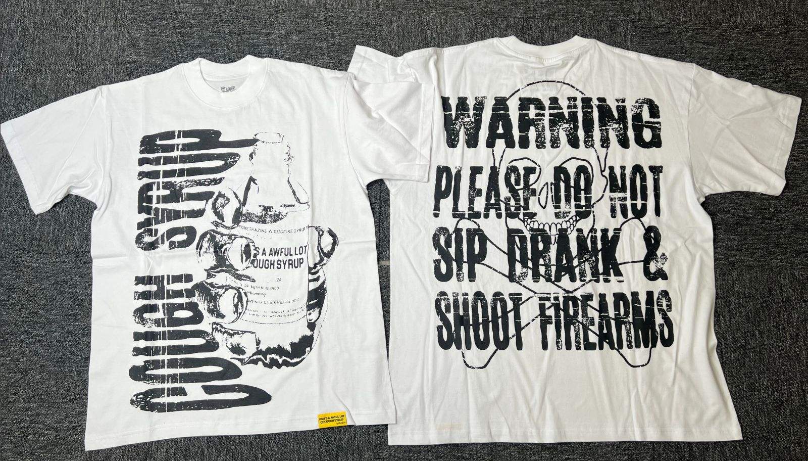 T02 white short sleeves