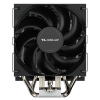 COOLLEO A60T Refroidisseur d'air pour PC à double tour et 6 caloducs, refroidisseur d'air pour CPU LGA115X/1200/1700/1851AMD, refroidissement profond pour le gaming
