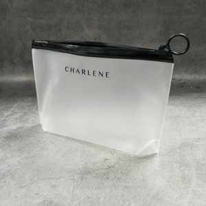Luxury Clear Transparent Vinyl Plastic Packaging Pvc Cosmetic <b>Bag</b> Zipper Travel Toiletry <b>Bag</b> - Product Image 2