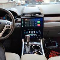 Autoradio Android 12 pouces pour Ford Edge 2010-2014 avec écran climatique de 10,26 pouces, CarPlay sans fil, Plug & Play, écran tactile