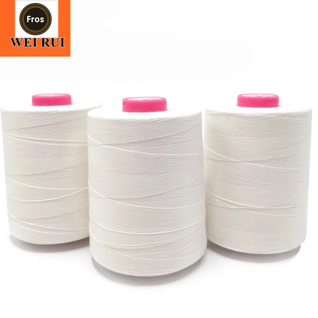 Multi-Purpose 100% Mercerized Cotton Threads Wholesale 50S/3 40S/2 40S/3 Customized Spool for Quilting Serger Sewing Embroidery