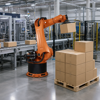 Bras robotisé industriel KUKA KR360 R2830, 6 axes, charge utile de 360 kg, portée de travail de 2826 mm, robot robuste pour la manutention automobile