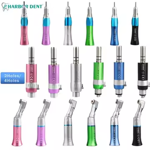 1pcs低速牙科手机，直鼻/对角2/4孔6色空气涡轮微电机6色 - Product Image 1