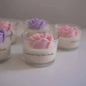 Aikun เทียนหอมระเหยน้ำมันหอมระเหยถั่วเหลืองผสมมะพร้าวใช้ซ้ำได้ภาชนะสำหรับการบำบัดสปาใช้ซ้ำได้ตกแต่งบ้านราคาโรงงานจบการศึกษา - Product Image 4