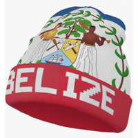 Chapeau tricoté de haute qualité avec drapeau du Belize pour femmes et hommes, chapeau tricoté tendance, chapeaux chauds d'hiver, bonnet de ski extensible et doux, unisexe