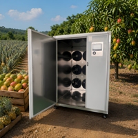 Machine de séchage de dattes d'Algérie, déshydrateur de fruits à pompe à chaleur pour l'exportation