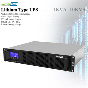 Đúng đôi chuyển đổi 2U Rack mount up trực tuyến một pha 3000VA với 51.2vdc 1000wh LiFePO4 Pin 10KVA 6KVA Công suất - Product Image 1