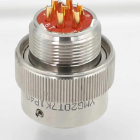 Connecteur circulaire série YMG YMG20T7K1P40, prise aviation 7 broches en alliage d'aluminium