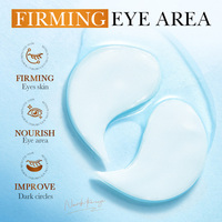 Masque nourrissant pour les yeux à l'huile de coco, patchs hydratants sous les yeux pour les cernes, les rides, la sécheresse, apaisant et raffermissant