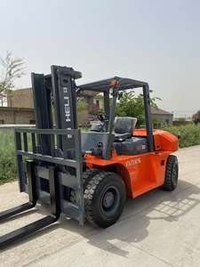 Montacargas Usado con Motor Diésel de 8 Toneladas HELI, Apilador Contrapesado Pequeño con Caja de Cambios y Rodamientos de Motor - Product Image 3