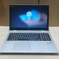 Ordinateur portable d'occasion 95% neuf pour ProBook 650 G4 Intel Core i5-7ème génération, 8 Go de RAM, 256 Go SSD, 15,6 pouces, ordinateur personnel, ordinateur portable professionnel