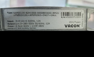 Hot bán các bộ phận thang máy vacon Inverter NXP00135-B2H1SSS-000BED600 thang máy phụ tùng - Product Image 3
