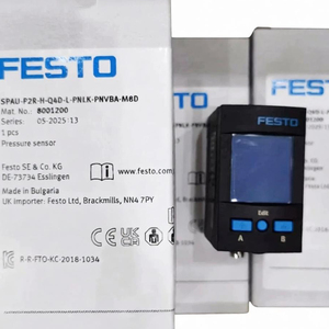 เซ็นเซอร์วัดการไหลของอากาศอัด FESTO SFAB พร้อมช่องเชื่อมต่อ IO-Link M12 สำหรับระบบอัตโนมัติทางอุตสาหกรรมแบบนิวเมติก - Product Image 3