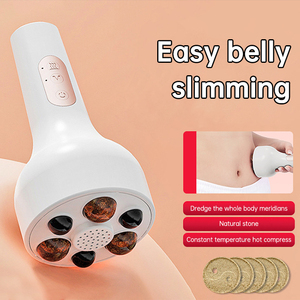 Amassadeira magnética de alta qualidade recarregável elétrica para abdômen e cintura, ferramenta de emagrecimento, máquina de massagem para barriga - Product Image 3