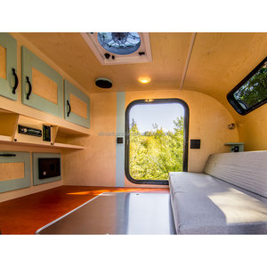 4x4 mini xe nhỏ cắm trại Trailer nhôm Caravan giá rẻ off road Teardrop du lịch cắm trại Trailer - Product Image 6