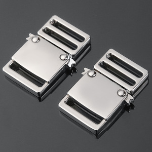 Hebilla de liberación lateral de aleación de zinc, accesorio ajustable para bolsos, duradero para mochilas y riñoneras - Product Image 1