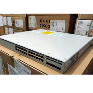 Commutateur PoE+ Gigabit 24 ports C9300L-24P-4X-A avec 4 ports SFP+ 10G, scellé en usine, garantie 1 an, fonction SNMP - Product Image 1