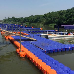 Nguồn Bán Chạy Vật Liệu Nhựa Bảo Vệ Môi Trường Nhà Máy Bến Phao Nổi Bền Chắc Chắc Chắn - Product Image 1