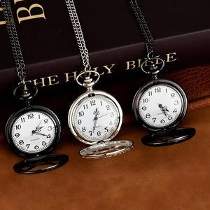 <span class=keywords><strong>Montre</strong></span> <span class=keywords><strong>de</strong></span> poche à quartz tendance avec chaîne pendante Tête <span class=keywords><strong>de</strong></span> Diable, boîtier en alliage, cadran 47mm, bracelet en acier inoxydable, style gothique vintage, cadeau - Product Image 4