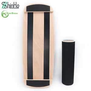 Tablero oscilante de madera sin grietas personalizado Zhensheng para fisioterapia y entrenamiento de equilibrio - Product Image 2