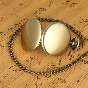 Besseron Custom Old Style Antique Color Unisex Quartz Pocket <b>Watches</b> with Chain Pocket <b>Watch</b> Clock for <b>Men</b> Groomsman - Product Image 5