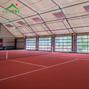 Carpa Poligonal para Cancha de Tenis con Estructura de Aleación de Aluminio y Tela de PVC Impermeable para Cubrir Campos de Pádel y Fútbol - Product Image 4