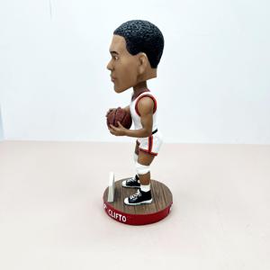 Personnalisé 3d bobblehead décorations de voiture joueur basket bobble tête jouets figurine poupée figurine drôle tableau de bord <span class=keywords><strong>nba</strong></span> bobblehead - Product Image 4