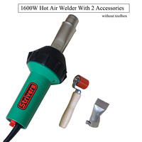 220V 1600W soudeuse en plastique pour bannière Tpo chevauchement Machine de soudage pistolet de soudage à air chaud HDPE géomembrane bâche étanche