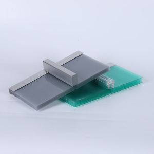 Panel de Policarbonato de Seis Capas para Techo de Invernadero, en Forma de U, con Protección UV, Impermeable, Multicapa, Color Verde - Product Image 2