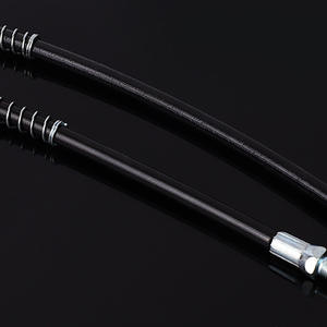 Manguera para Engrasadora Hecha a Medida, Tubo de Hierro Duro, Boquilla Plana, Punta de Engrase, Conexión de Varilla Dura - Product Image 3