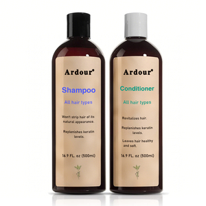Shampooing à l'huile d'argan pour le soin des cheveux, shampooing lissant et fortifiant, shampooing et après-shampooing bio à la biotine, soin des cheveux OEM - Product Image 3