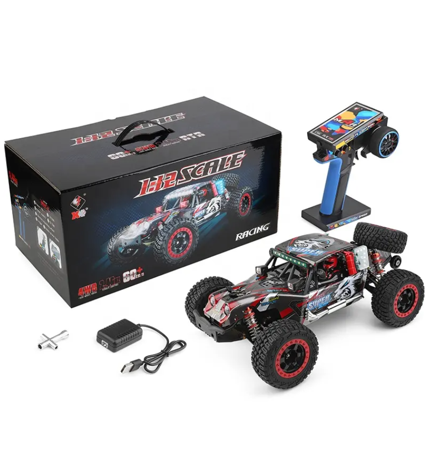 Wltoys 124028 1/12 Brushless Rc Car 4wd Off Road Crawler & Toy