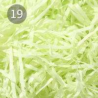 10 Gramm/50 Gramm pro Beutel dekorativ Buntes Paket Raffia-Papiers chnitzel für Geschenk verpackungen
