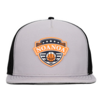 Casquette Snapback TCAP Chine personnalisée avec patch en caoutchouc, visière plate, imperméable, en tissu polyester élastique, perforations découpées au laser