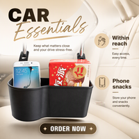 Vente chaude Portable Grande Capacité Siège Arrière De Voiture Appui-Tête Boisson Porte-Gobelet Alimentaire Titulaire Organisateur Durable Boîte De Rangement
