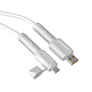 Housse de protection de câble de données en silicone pour Dual C Anti Break Dust Protective Charging Cable Cover pour <span class=keywords><strong>iPhone</strong></span> <span class=keywords><strong>Android</strong></span> - Product Image 5